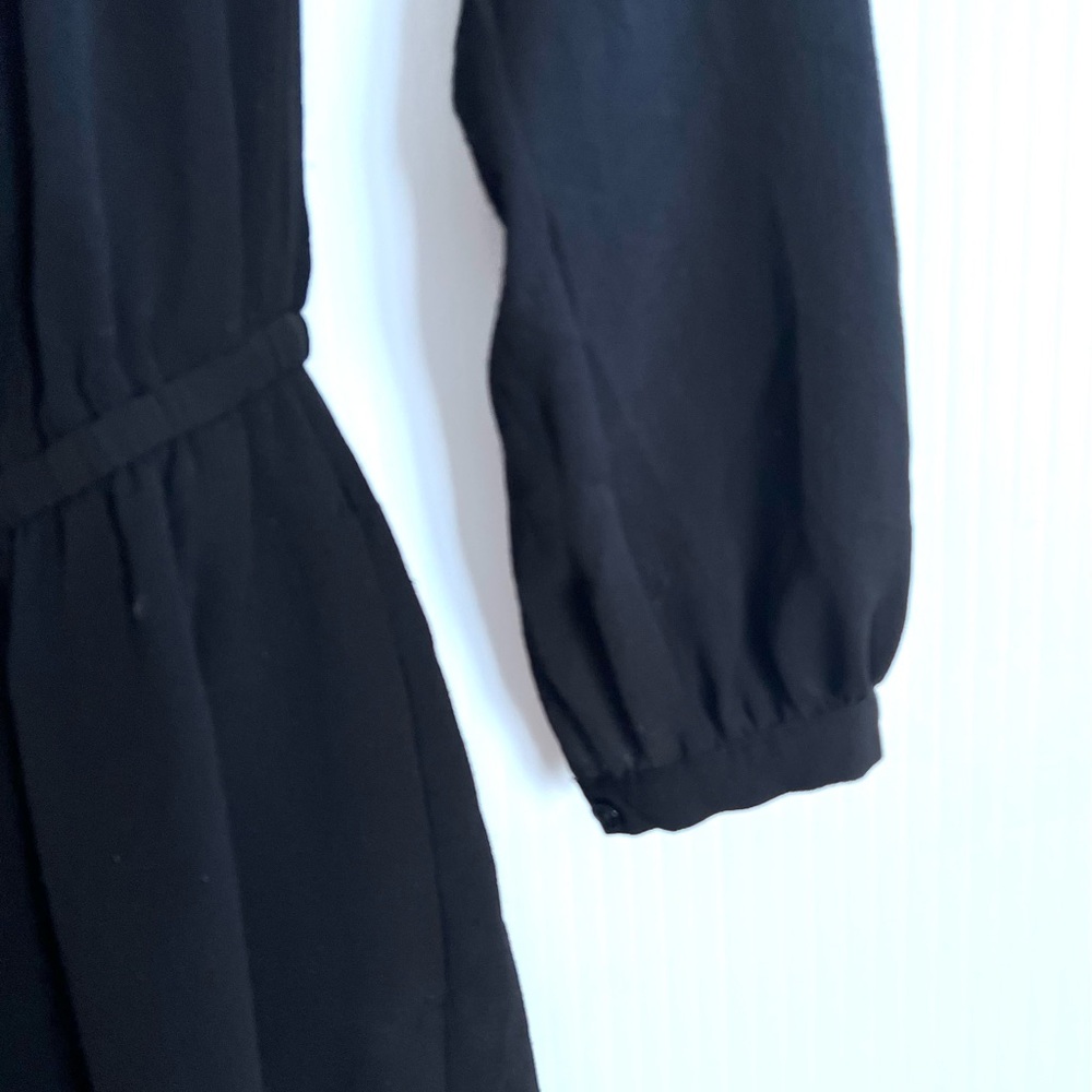 MICHAEL Michael Kors Black Romper Size XS Ruffles Off Shoulder EUC - Picture 4 of 8